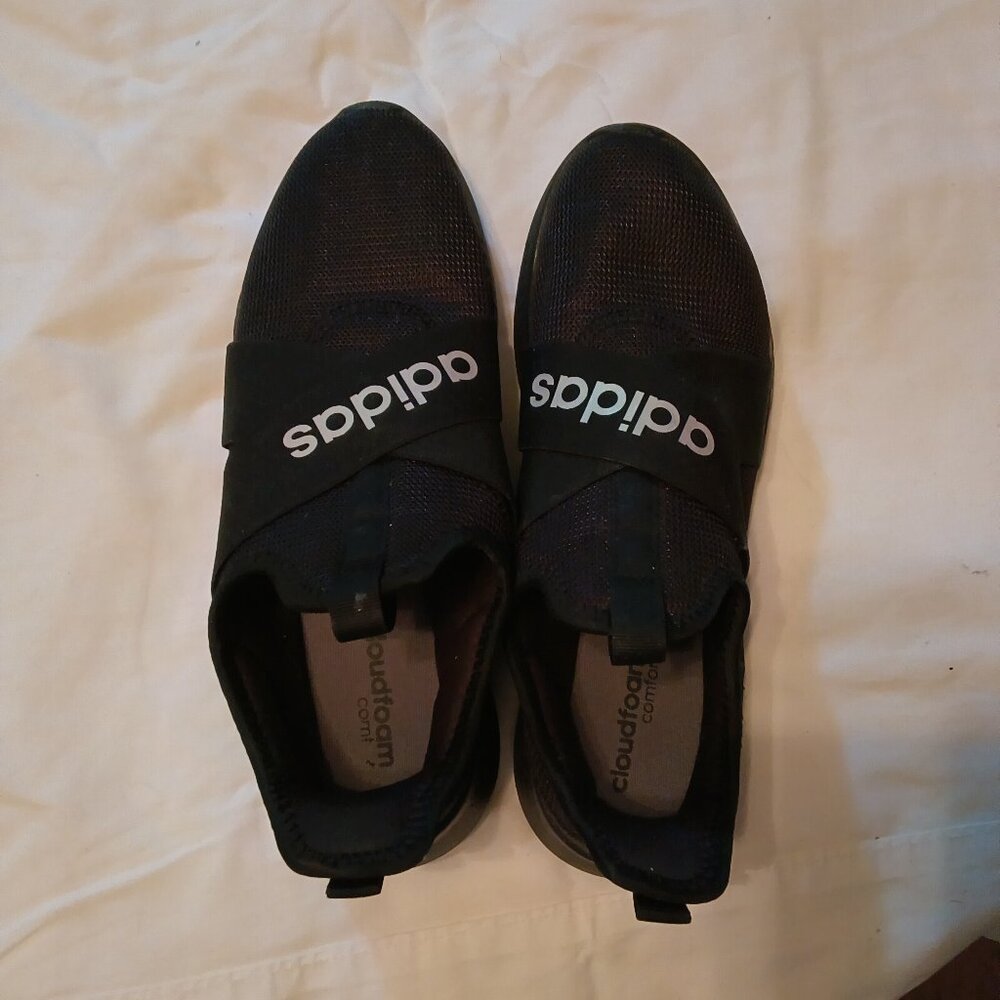Black Slip On Adidas Sneakers